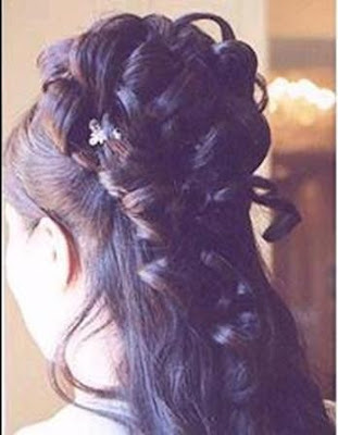 wedding hairstyles half up. Half Up, Half Down Styles for