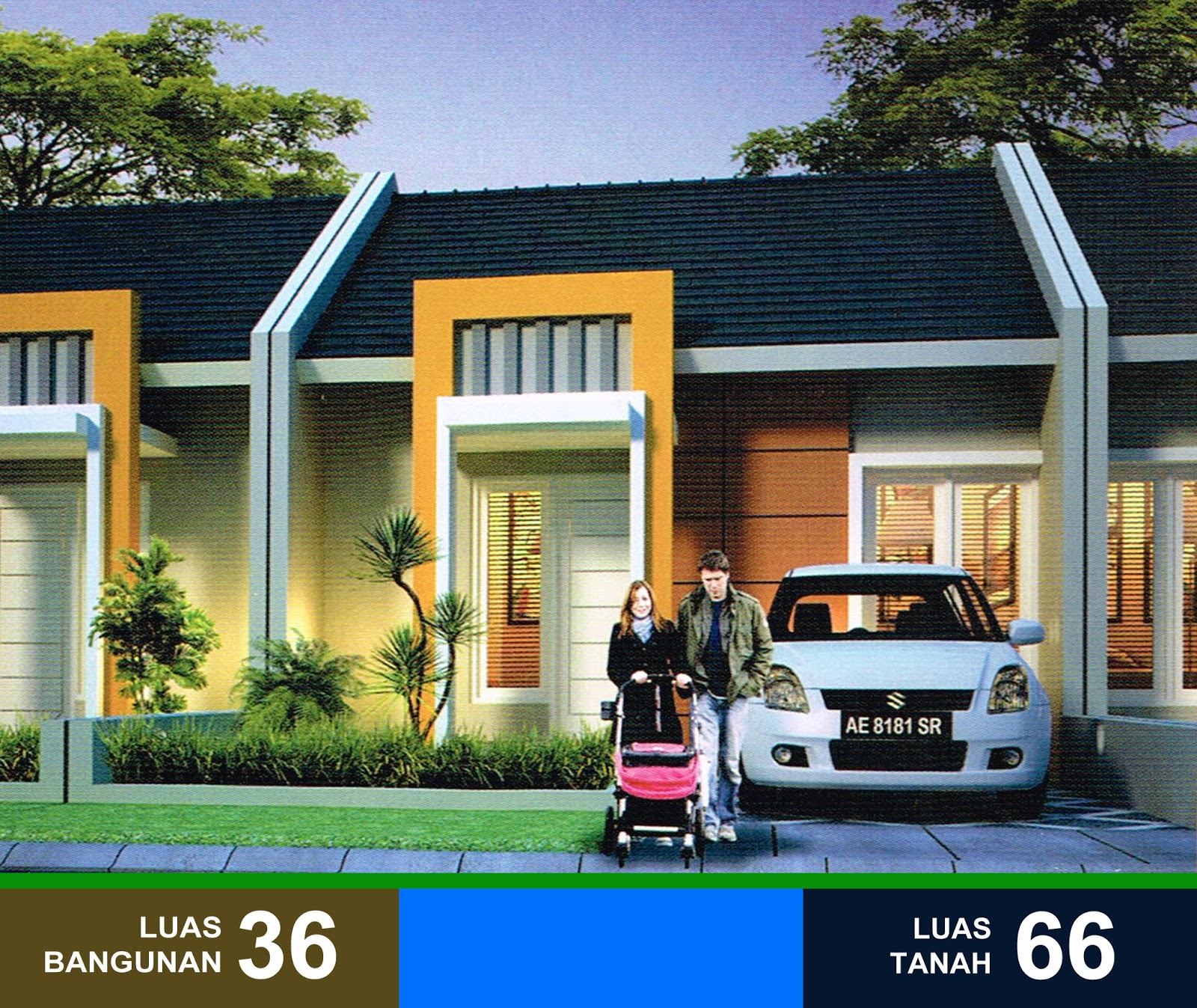 Gambar Desain Rumah Minimalis Type 36 66 Terbaru Desain Rumah