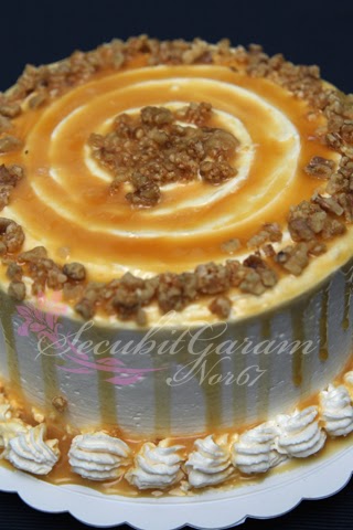 Secubit Garam: WALNUT HEAVEN BUTTERSCOTCH CAKE