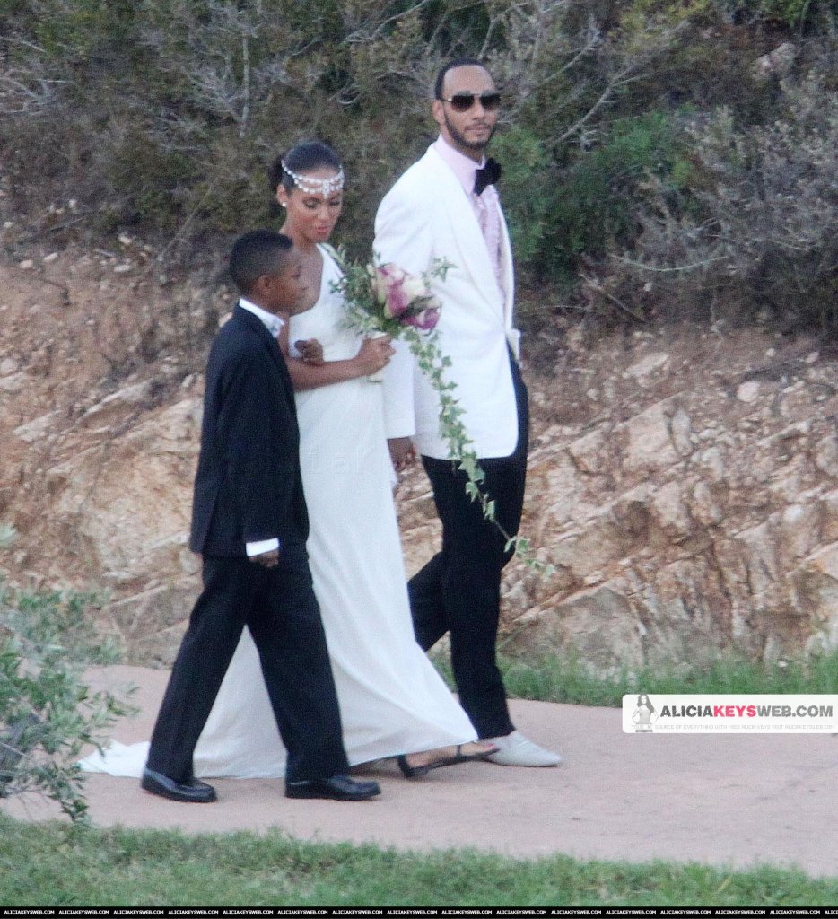 Alicia Keys wedding photos