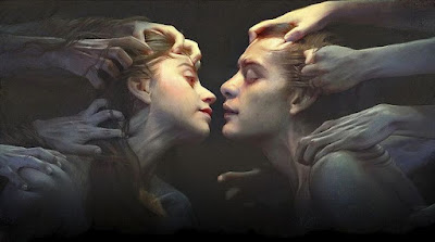 "Romeo and Juliet" painting by Sergio Cupido
