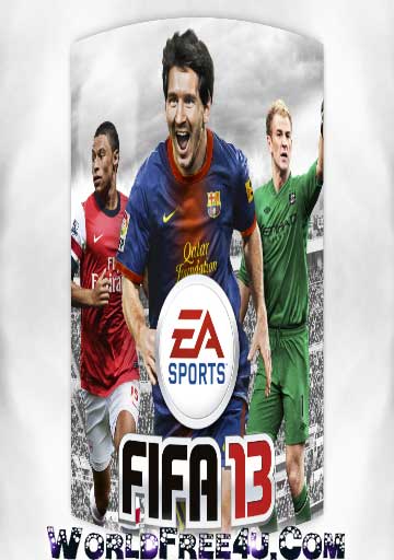 Cover Of FIFA 13 Full Latest Version PC Game Free Download Mediafire Links At worldfree4u.com