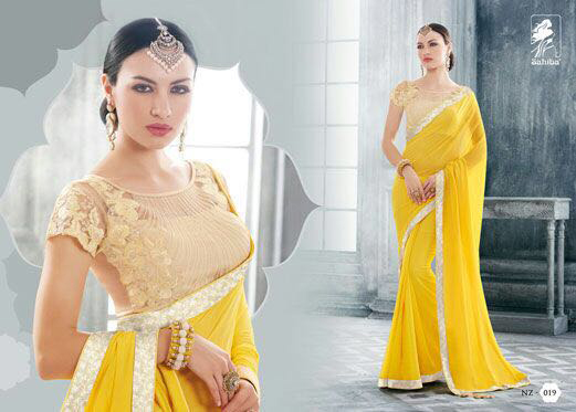 Buy Online Trendy Party Wear Saree Collection at Wholesale Price in India. 