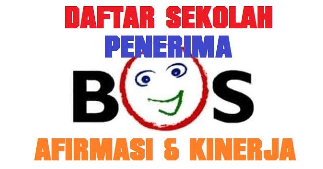 SK Resmi Kemdikbud Tentang Penerima BOS Afirmasi dan Kinerja Tahun 2020