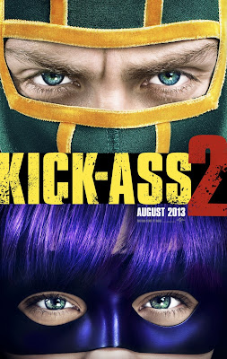 Kick-Ass 2 Character One Sheet Movie Poster - Aaron Taylor-Johnson as Kick-Ass & Chloe Grace Moretz as Hit-Girl