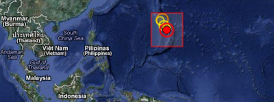 TERREMOTO DE 6,8 GRADOS SACUDE LAS ISLAS MARIANAS, 13 de Mayo de 2013