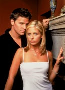 Buffy Summers (Sarah Michelle Gellar) and Angel (David Boreanaz)