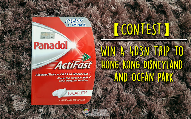 How To Win A 4D3N Trip to Hong Kong Disneyland and Ocean Park with Panadol Malaysia