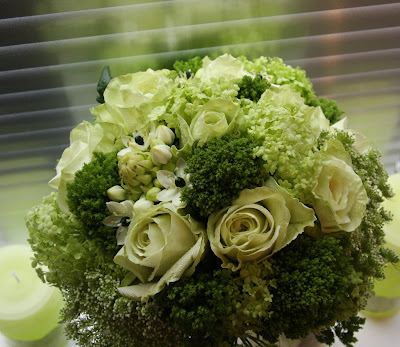 Lime Green Wedding Bouquet