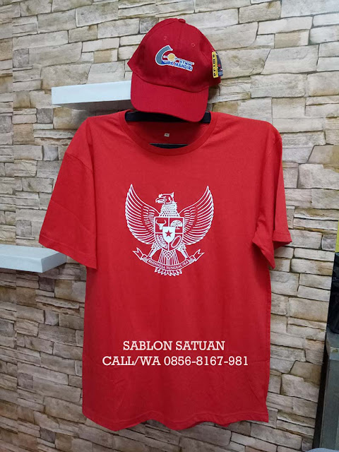 Sablon Kaos dan Bikin Topi Satuan