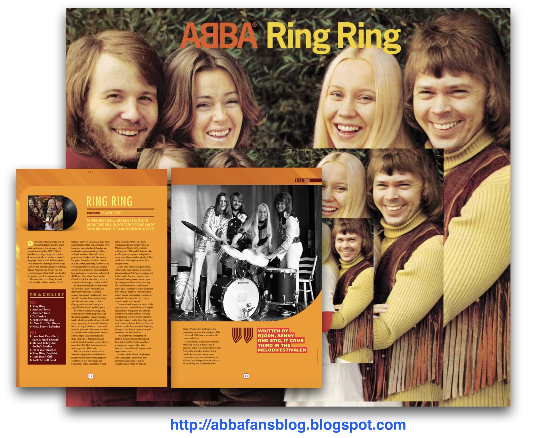 Björn Benny & Anna Frida (ABBA) - Ring Ring (Denmark 1973) Rare. Enhanced  Quality - YouTube