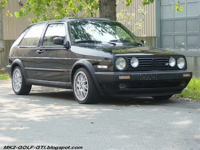 VW GOLF MK2 GTI In Black VW GOLF MK2 GTI in black