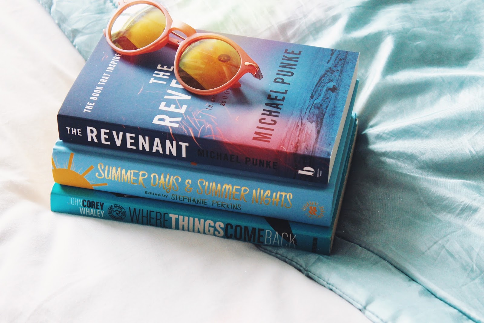 Summer book picks and sunglasses