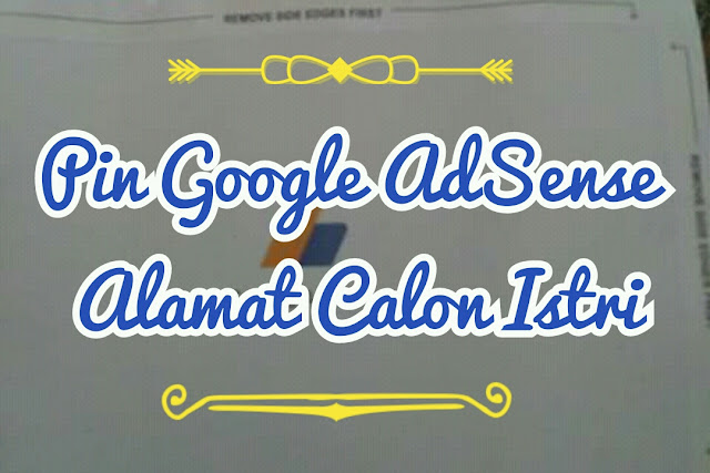 Pin Adsense ID Calon Istri