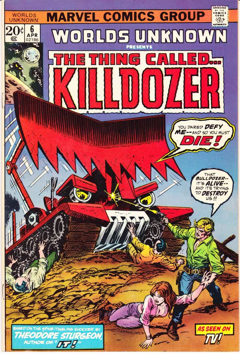 Worlds Unknown #6 - Killdozer (Marvel, 1974)