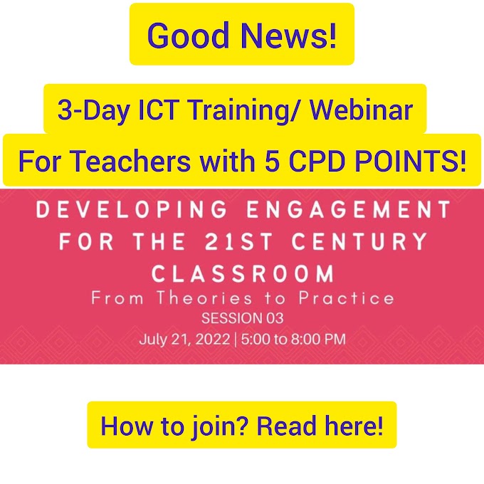 3-Day Free ICT Training onSTUDENT ENGAGEMENT WITH CLASSPOINT with 5 CPD Points! 