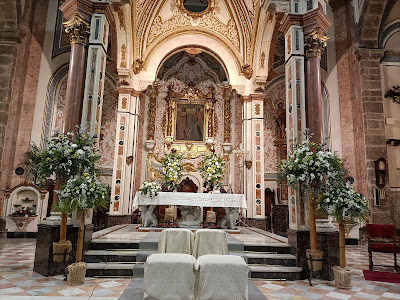 Decoración de ceremonia religiosa en Iglesia de los Santos Juanes de Puzol - Novienbre 2022