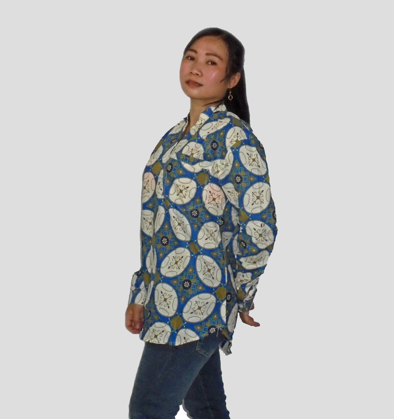  Model  Baju Batik  Wanita  Modern Terbaru 2019