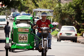 Tricycle Driver on the streets of Manila