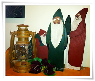 Folk Art Santas