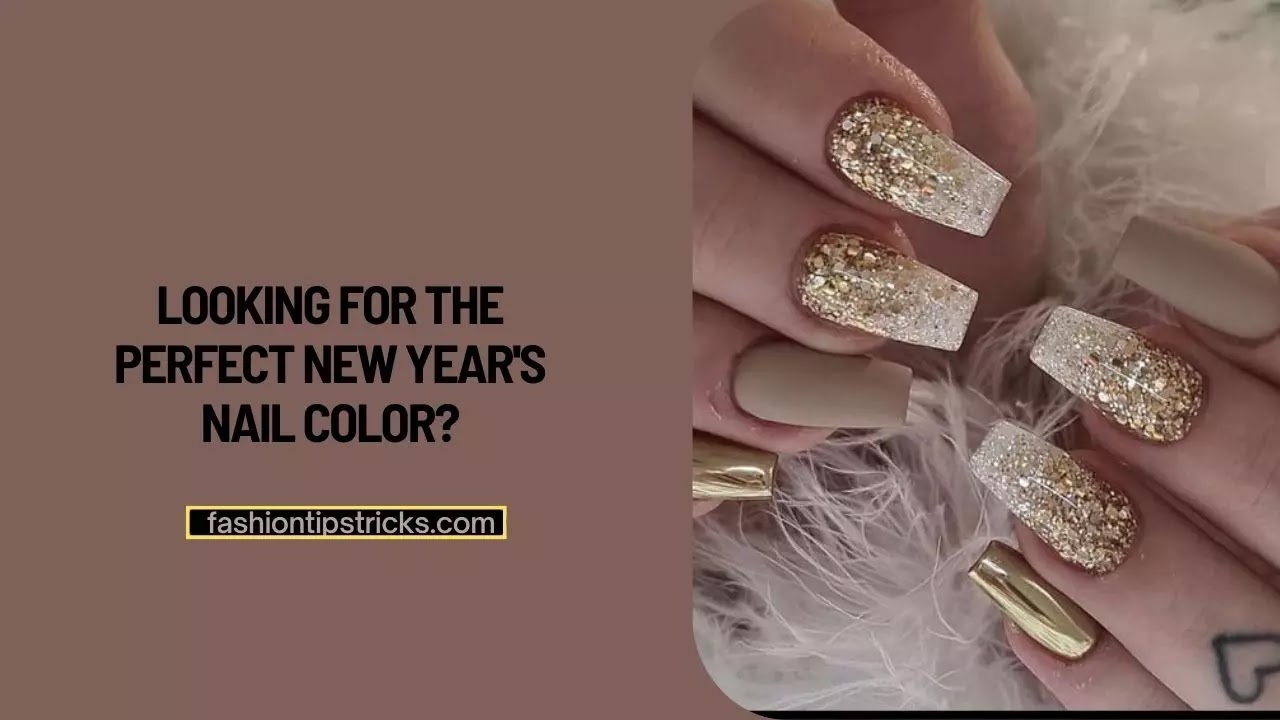 Looking for the perfect New Year's nail color?