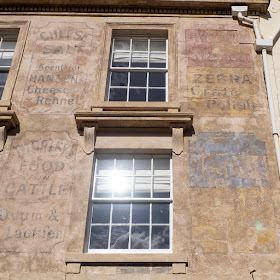 Newly revealed Ghost signs in Frome