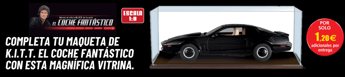 kitt el coche fantastico 1:8 regalos suscriptores