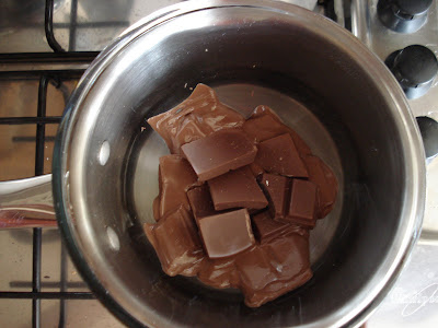 Chocolate in a bain-marie