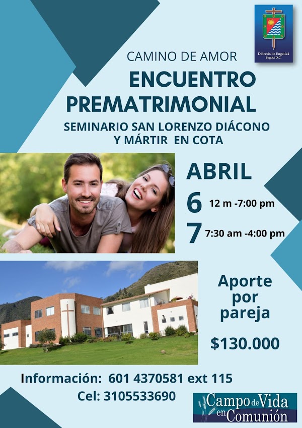 Encuentro Prematrimonial Seminario Abril 2024