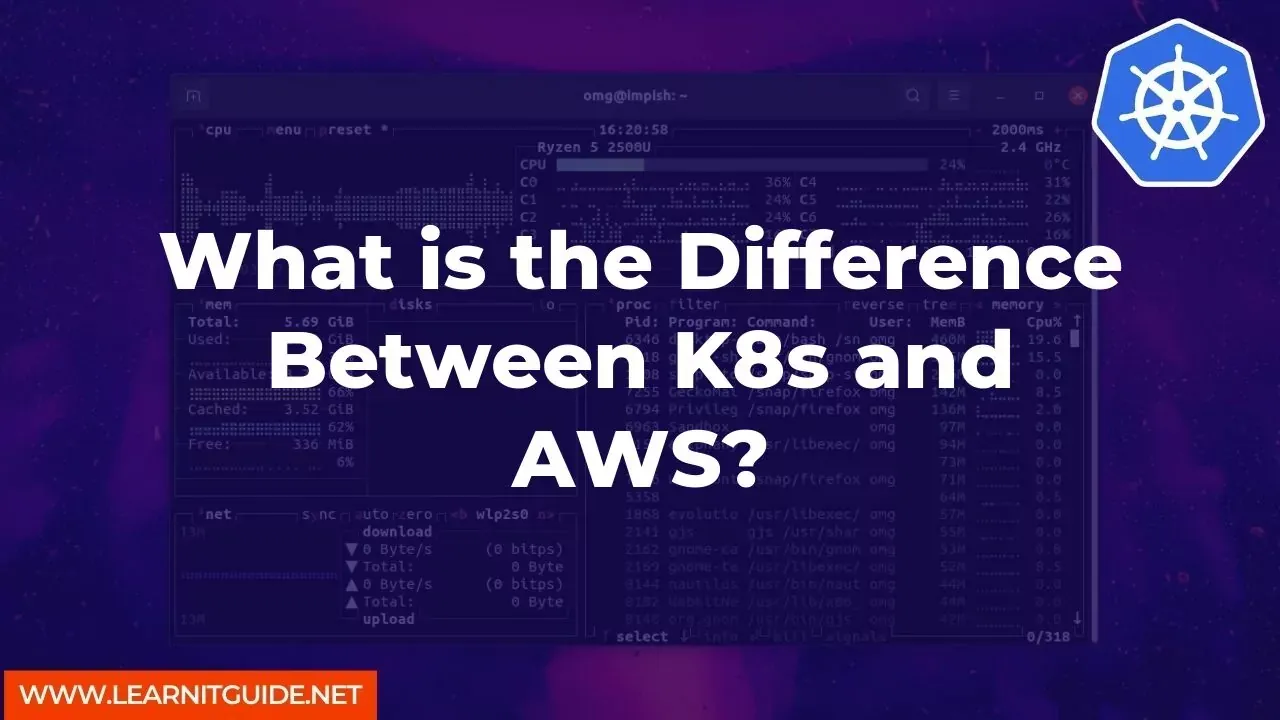What is the Difference Between K8s and AWS