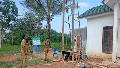 Dana Desa Tahap Pertama 2024 Pekon Kutawaringin Buat Sumur Bor dan WC