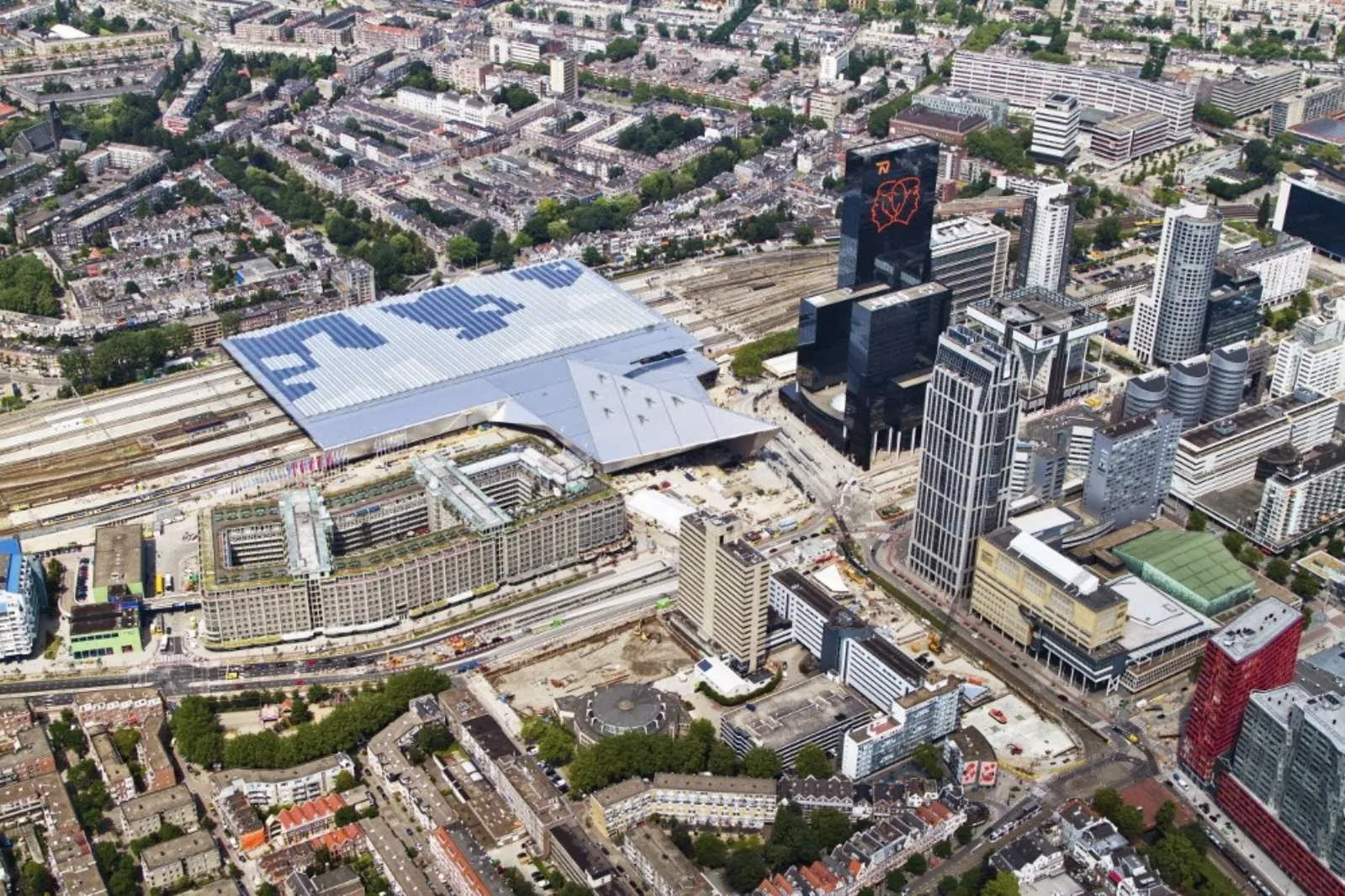 Rotterdam Central Station by Mvsa Architects