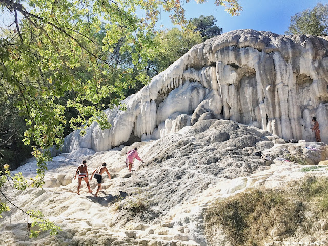 Terme libere San Filippo, Toscana