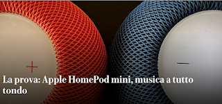 La prova: Apple HomePod mini, musica a tutto tondo