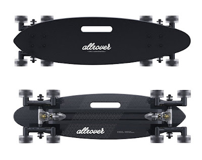 Stair Rover Longboard, Lets You Glide Down Stairs With Smooth, Ease And Safely