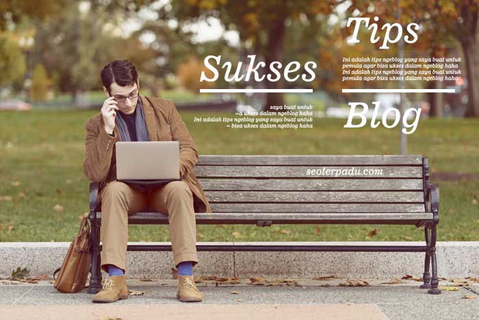 Tips Sukses Belajar Cara NgeBlog Untuk Blogger Pemula  Belajar SEO Blog \u0026 Bisnis Online Indonesia