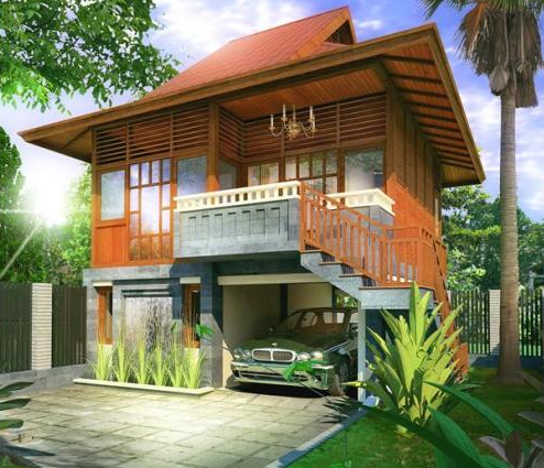 Desain Rumah  Panggung  Modern 2019