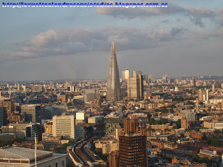 Vistas de la Torre Shard desde el London Eye