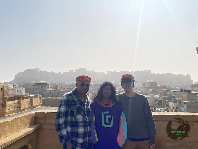 View from Roof Terrace of Patwon Ki Haveli, Jaisalmer, Rajasthan, India