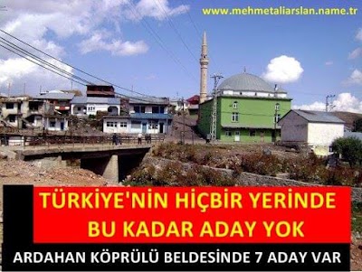 TÜRKİYENİN HİÇ BİR YERİNDE BU KADAR ADAY YOK 