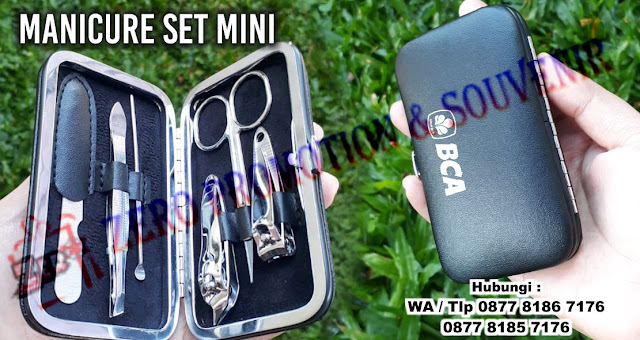 Jual Manicure Set Mini untuk Souvenir Promosi, Souvenir Manicure Pedicure Set Mini bisa cetak logo anda