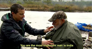 You Are The Most Important Man In India Bear Grylls Modi