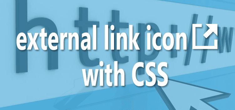 Membuat External Link Icon Dengan CSS 