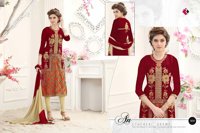 Party Wear Salwar Suit Collection Mannat by Rani Trendz at Wholesale Price.