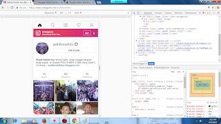 Cara Upload Foto Instagram di Google Chrome wahibmuhibinur