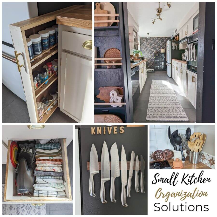 Storage Ideas for Small Kitchens (And a Tour of Our Kitchen)!