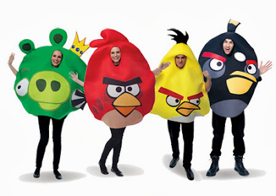  If you are fans of Angry Birds, these group Halloween costumes are great for couples, buddies, and groups.