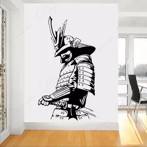 AD Japanese Samurai Asian Warrior Fighter Sword Wall Stickers Vinyl Home Decor For Living Room Bedroom Decals Removable Murals 4364 US $11.38 2 sold3 Free Shipping