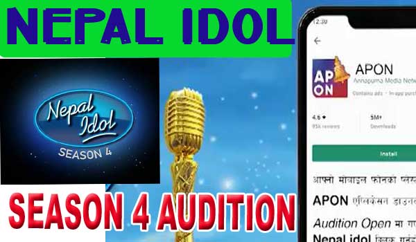 Nepal Idol Season 4 Digital Audition