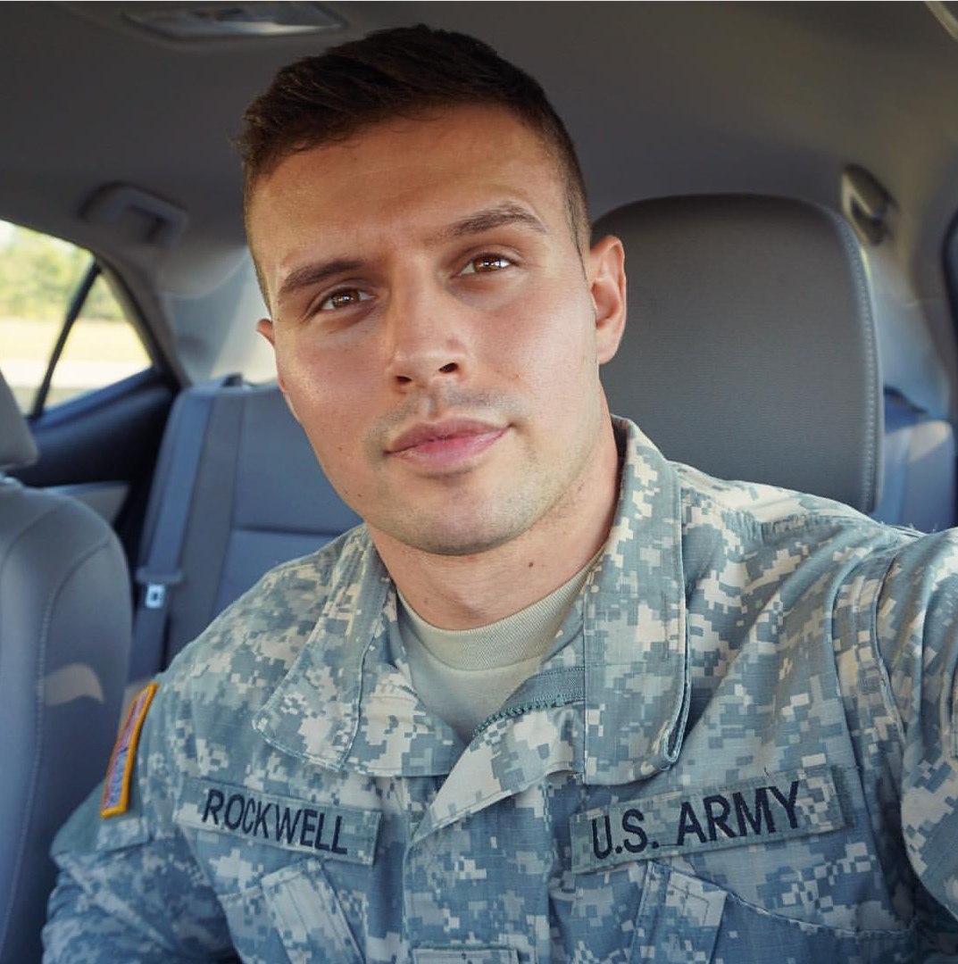 hot-american-male-soldier-uniform-car-selfie-masculine-military-hunk-pretty-face